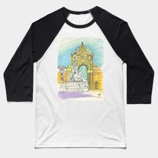 Terreiro do Paço. Baseball T-Shirt